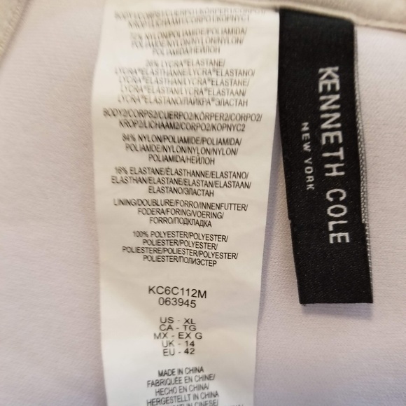 Kenneth Cole Ladies Strappy Swimsuit - Picture 4 of 4